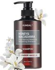 Honey & Macadamia Nature Shampoo Amber Vanilla – šampūnas vanilės aromato