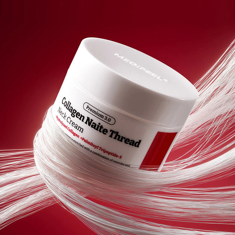 MEDIPEEL Premium Naite Thread Neck Cream – stangrinantis kaklo ir dekoltė kremas