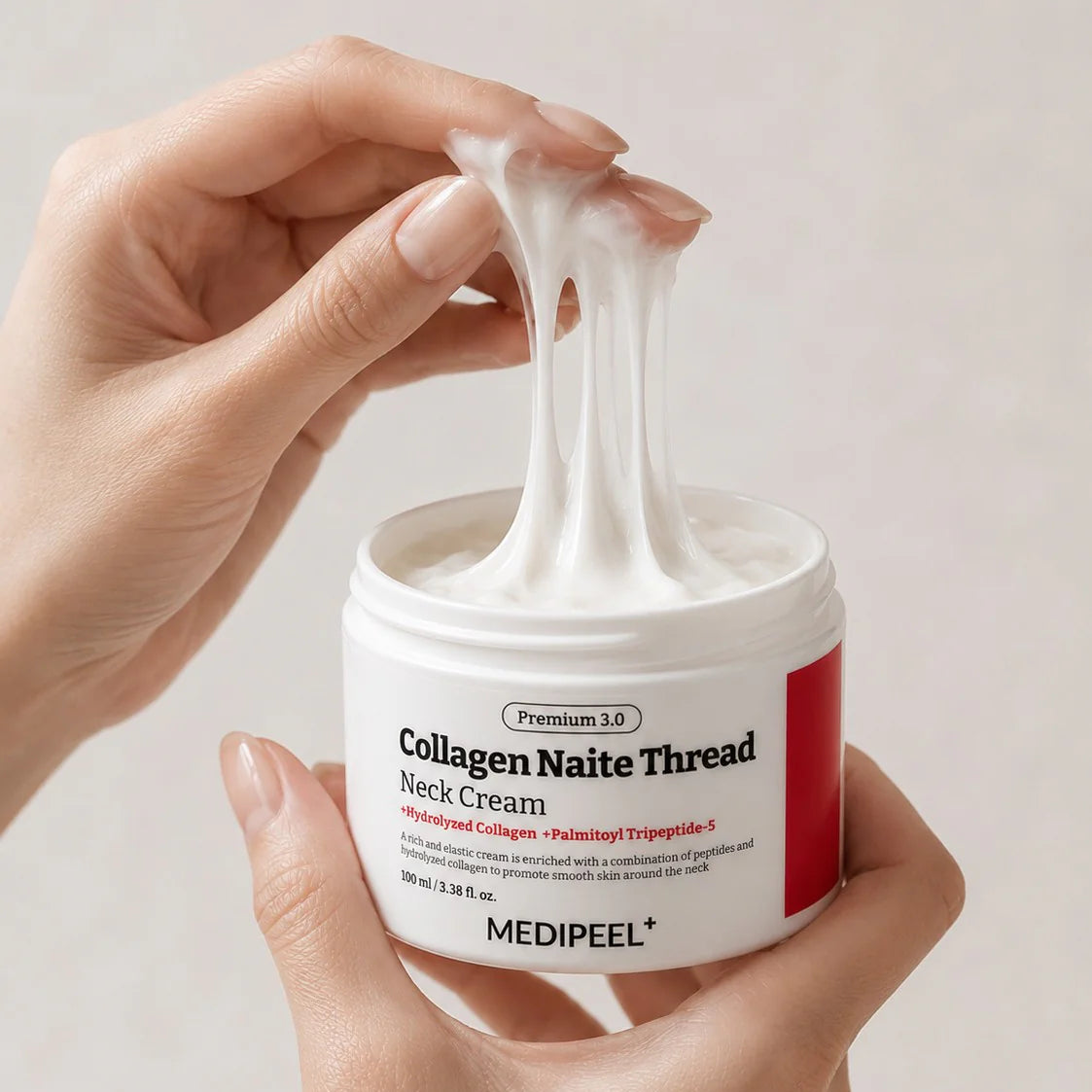 MEDIPEEL Premium Naite Thread Neck Cream – stangrinantis kaklo ir dekoltė kremas