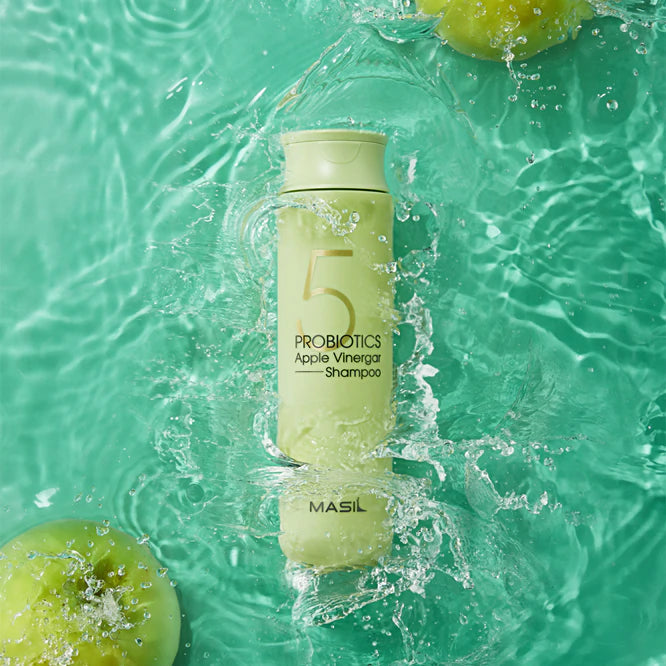 5 Probiotics Apple Cider Vinegar Deep Cleansing Shampoo - giliai valantis šampūnas