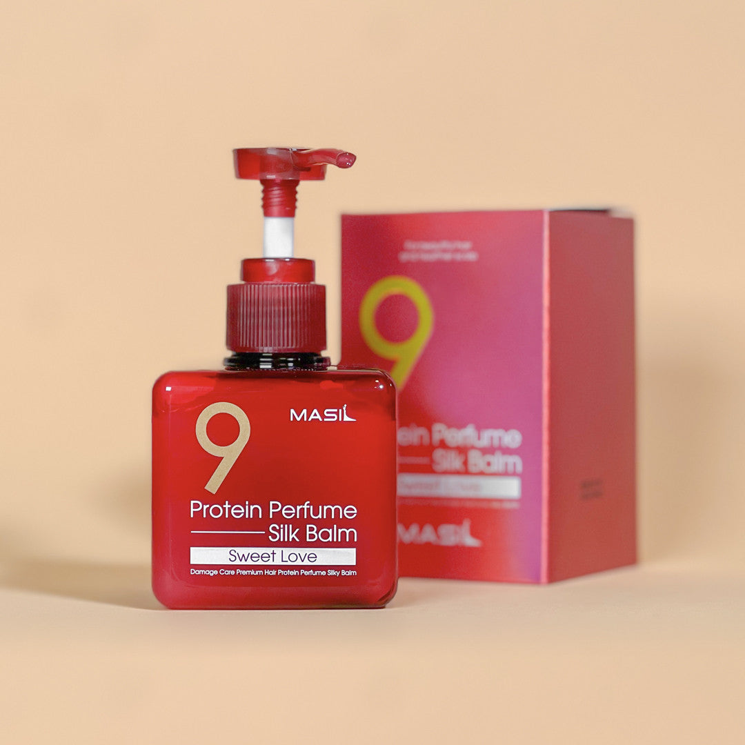 9 Protein Perfume Silk Balm Sweet Love - nenuplaunamas plaukų balzamas