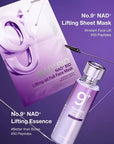 No.9 NAD rinkinys: Bio Lifting Essence - veido esencija + Bio Lifting-sil Full Face - veido kaukė + specialus tvarstis