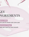 Pink Collagen Gel Mask - hidrogelinė veido kaukė su kolagenu (4 vnt)