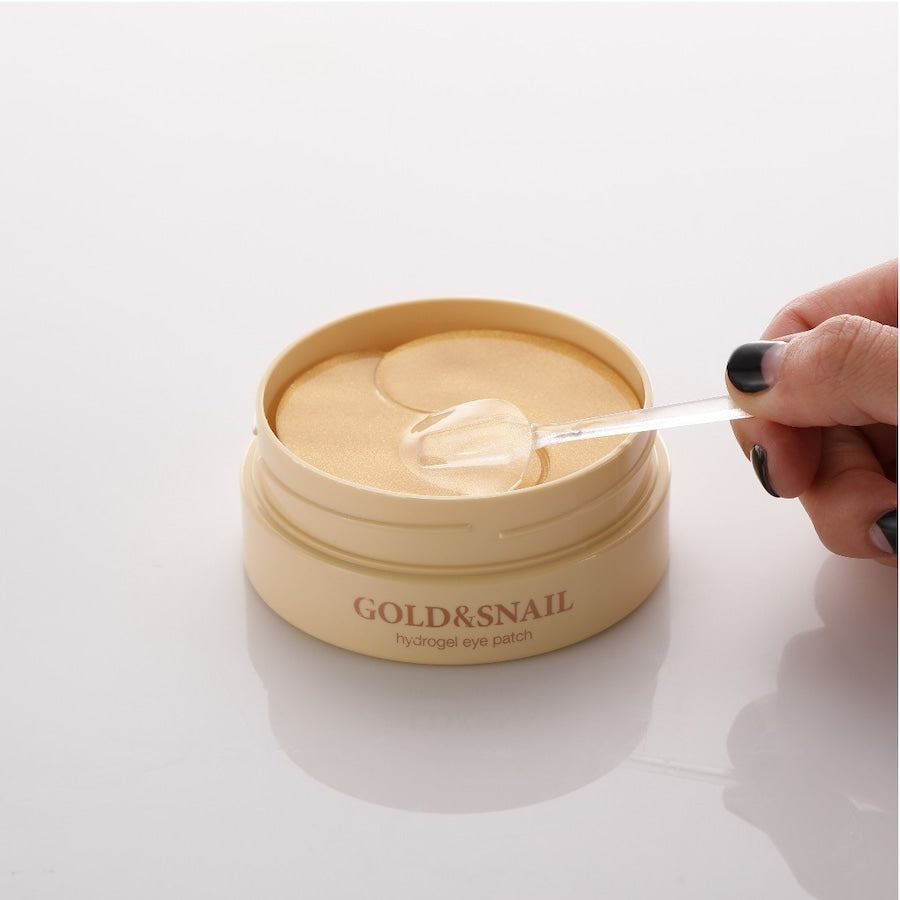 Gold &amp; Snail Hydrogel Eye Patch - paakių padeliai