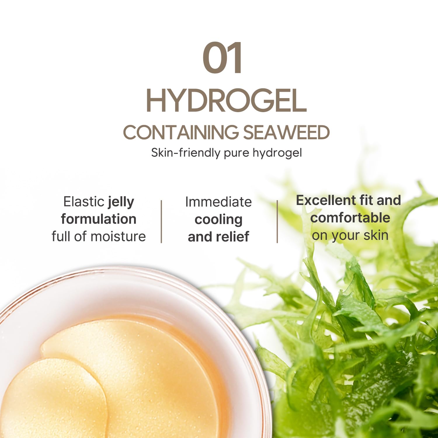 Gold &amp; Snail Hydrogel Eye Patch - paakių padeliai