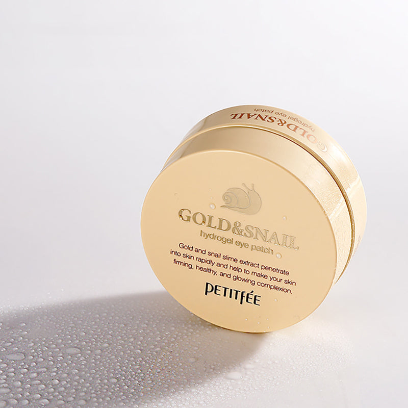 Gold &amp; Snail Hydrogel Eye Patch - paakių padeliai