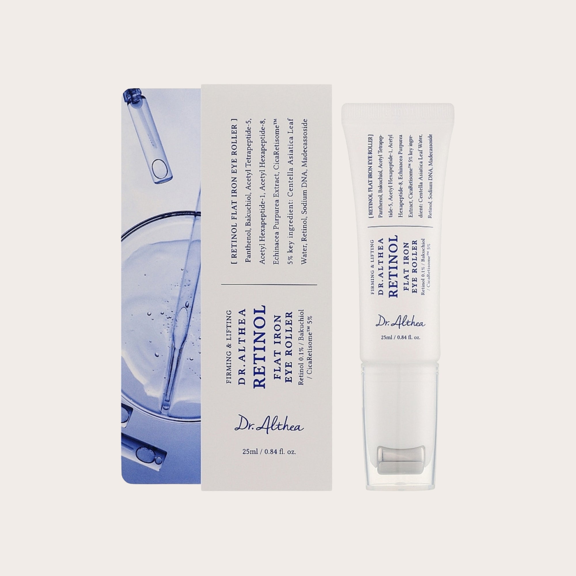 DR. ALTHEA Retinol Flat Iron Eye Roller – paakių serumas su retinoliu