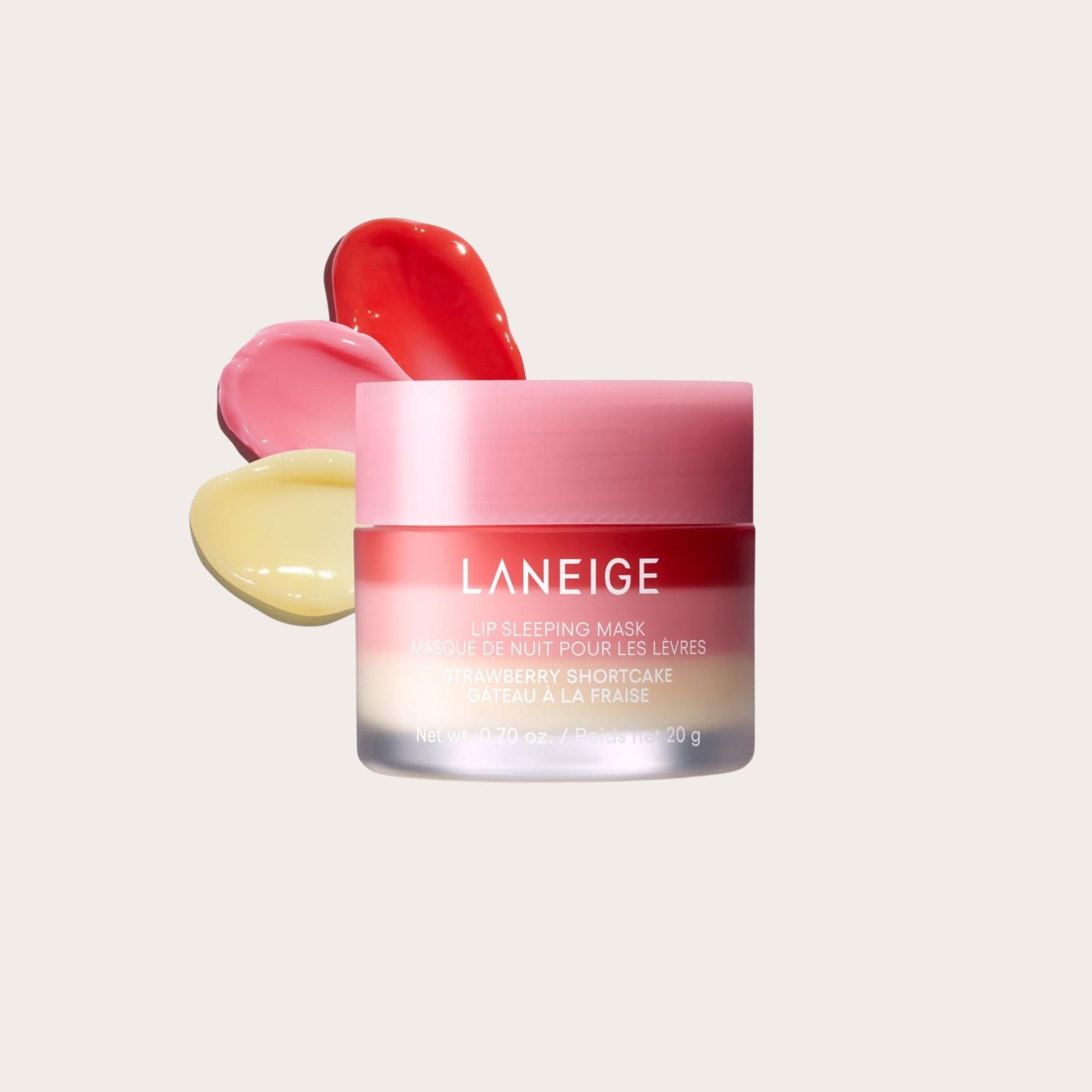 LANEIGE Lip Sleeping Mask Strawberry Shortcake – lūpų kaukė