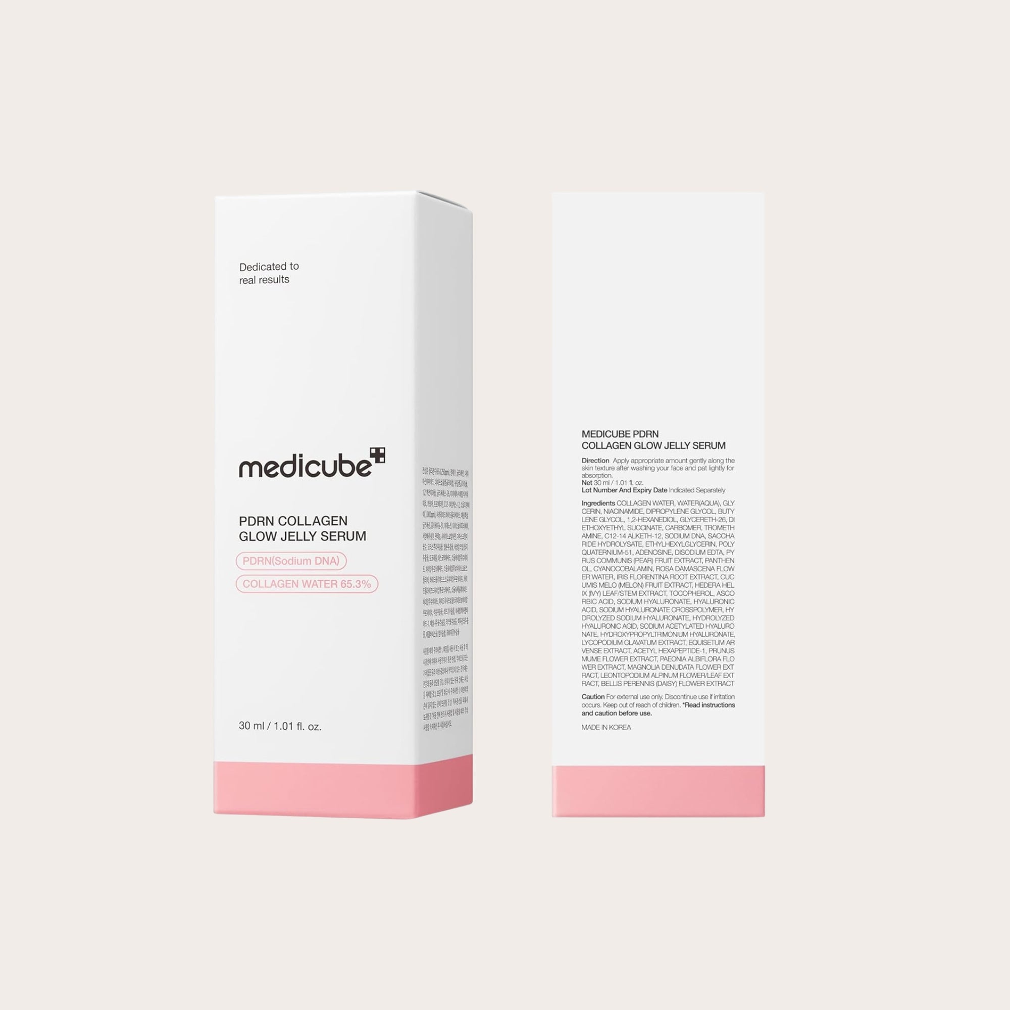 MEDICUBE PDRN Collagen Glow Jelly Serum – veido serumas