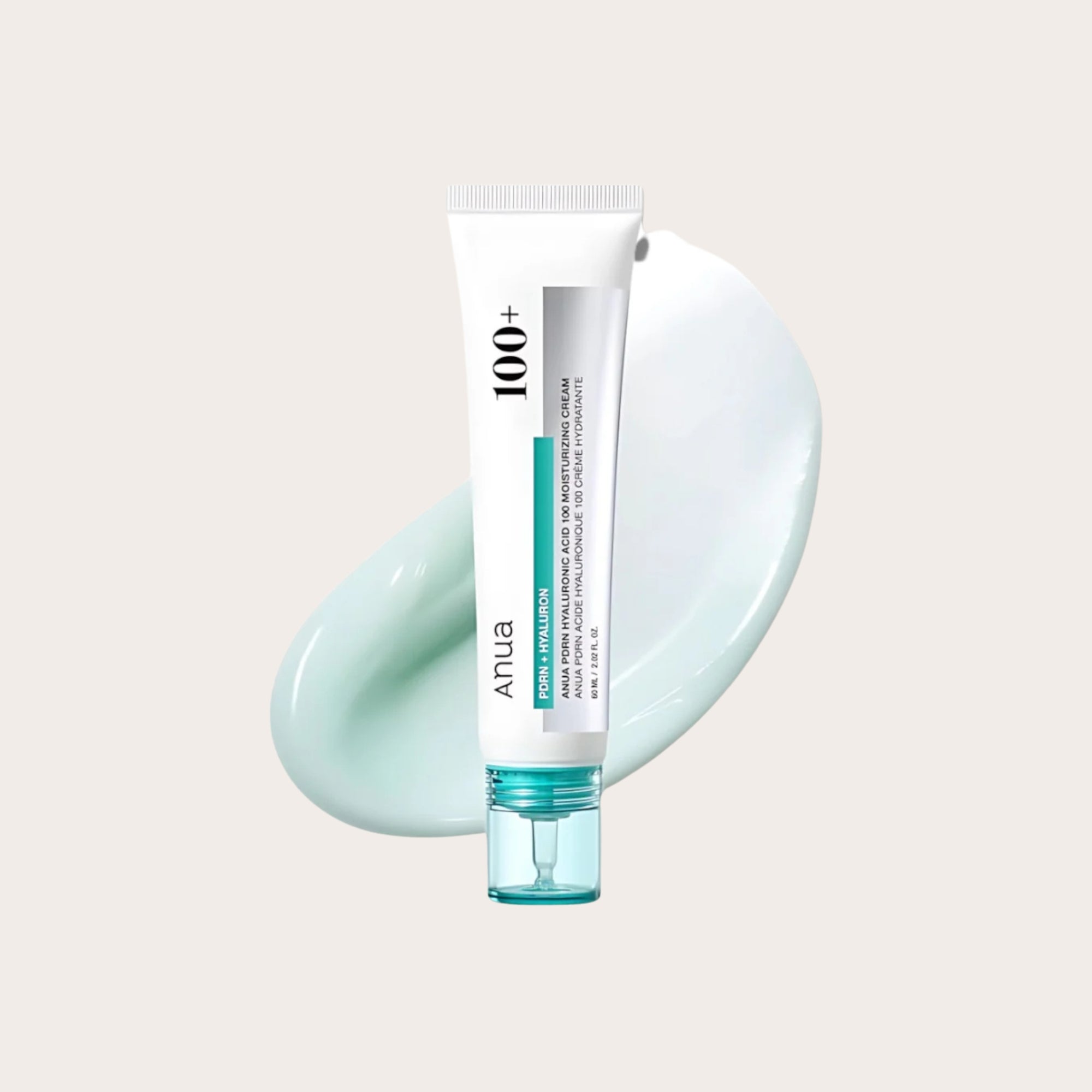 ANUA Moisturizing cream PDRN Hyaluronic Acid 100 – intensyviai drėkinantis veido kremas