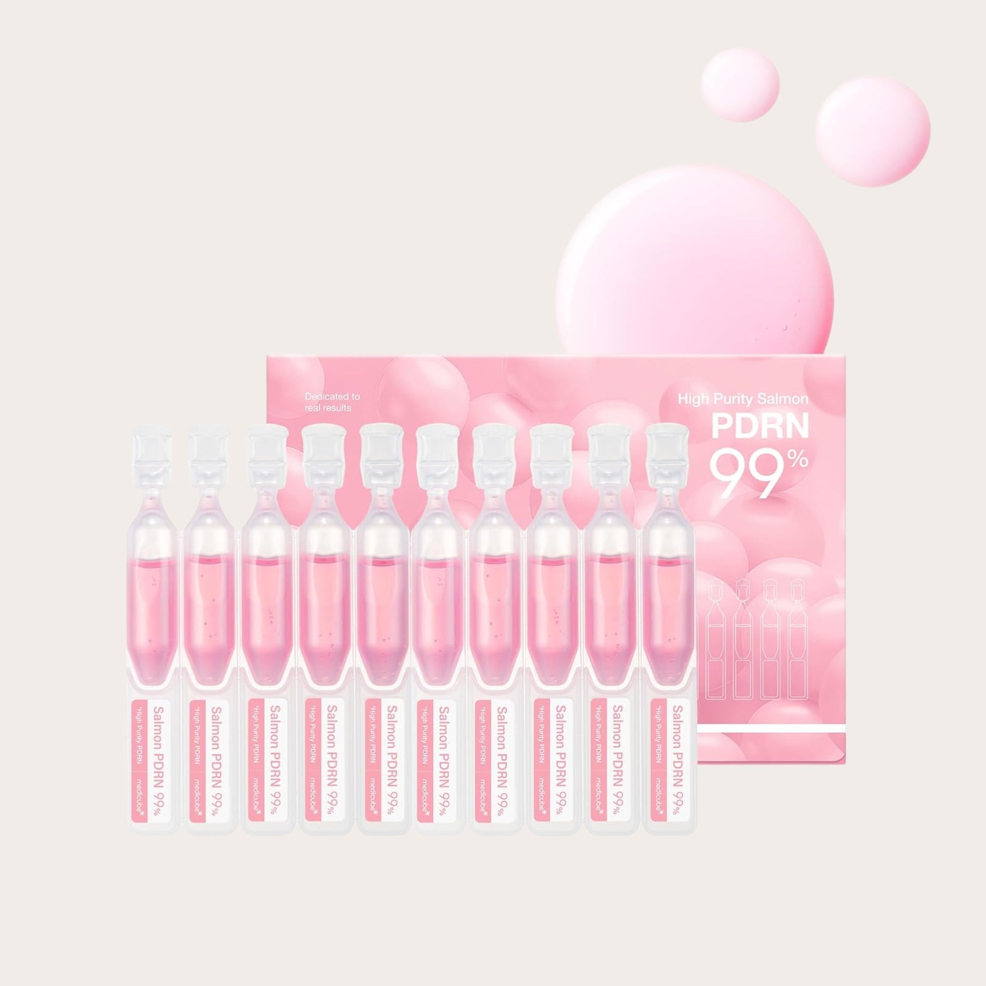 MEDICUBE PDRN Pink One Day Serum Set – intensyviai drėkinančių serumų rinkinys