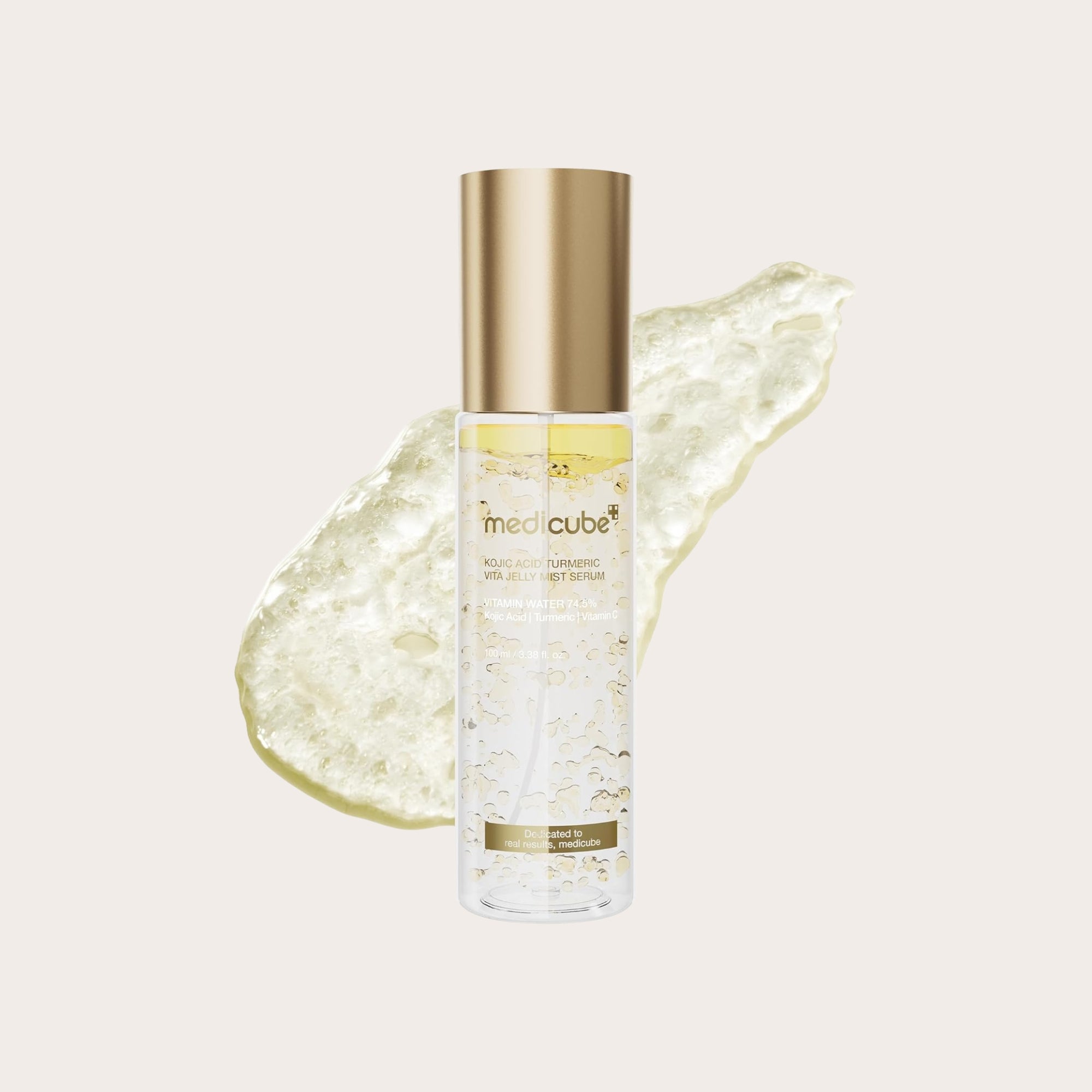MEDICUBE Kojic Acid Turmeric Vita Jelly Mist Serum – skaistinanti seruminė veido dulksna