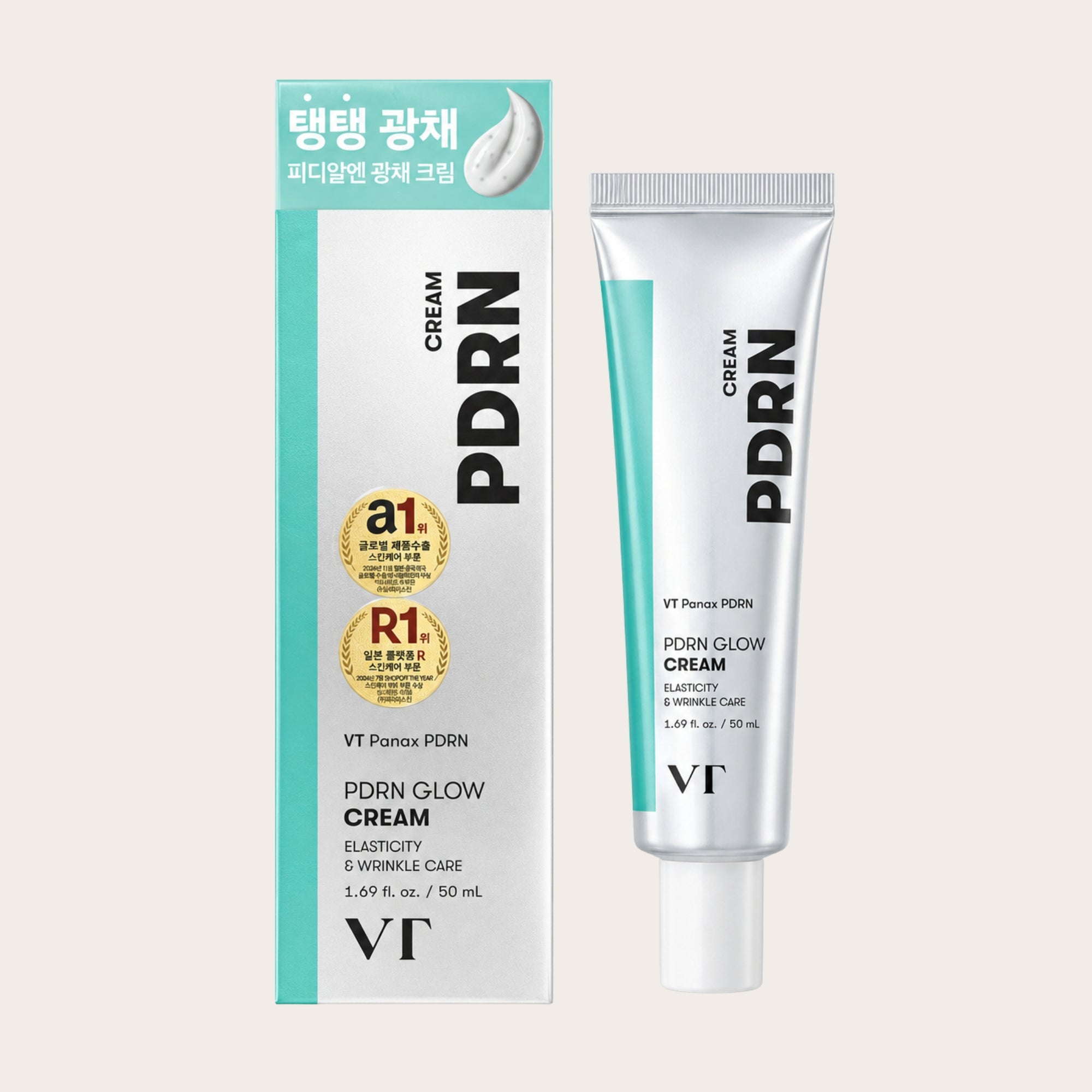 VT COSMETICS PDRN Glow Cream Radiance Cream – švytėjimo suteikiantis veido kremas