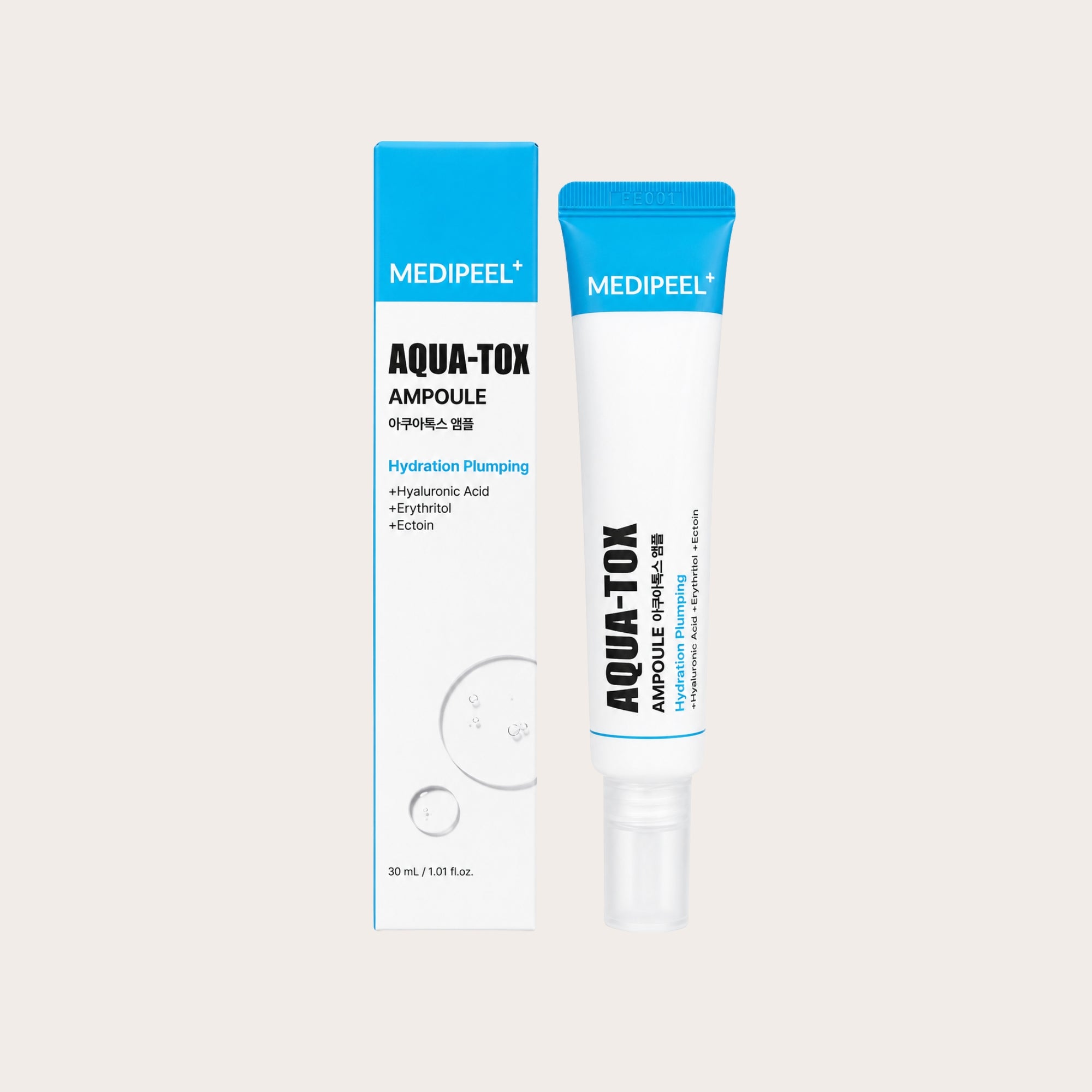 MEDIPEEL Aqua-Tox Ampoule – intensyviai drėkinanti veido ampulė