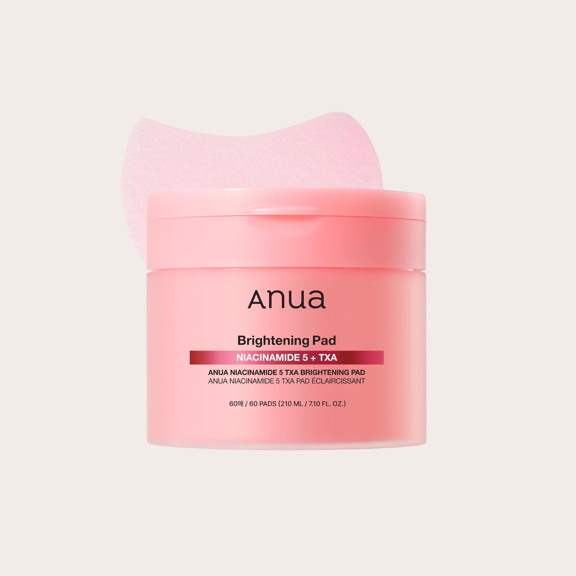 ANUA Niacinamide 5 TXA Brightening Pad – skaistinantys veido padeliai