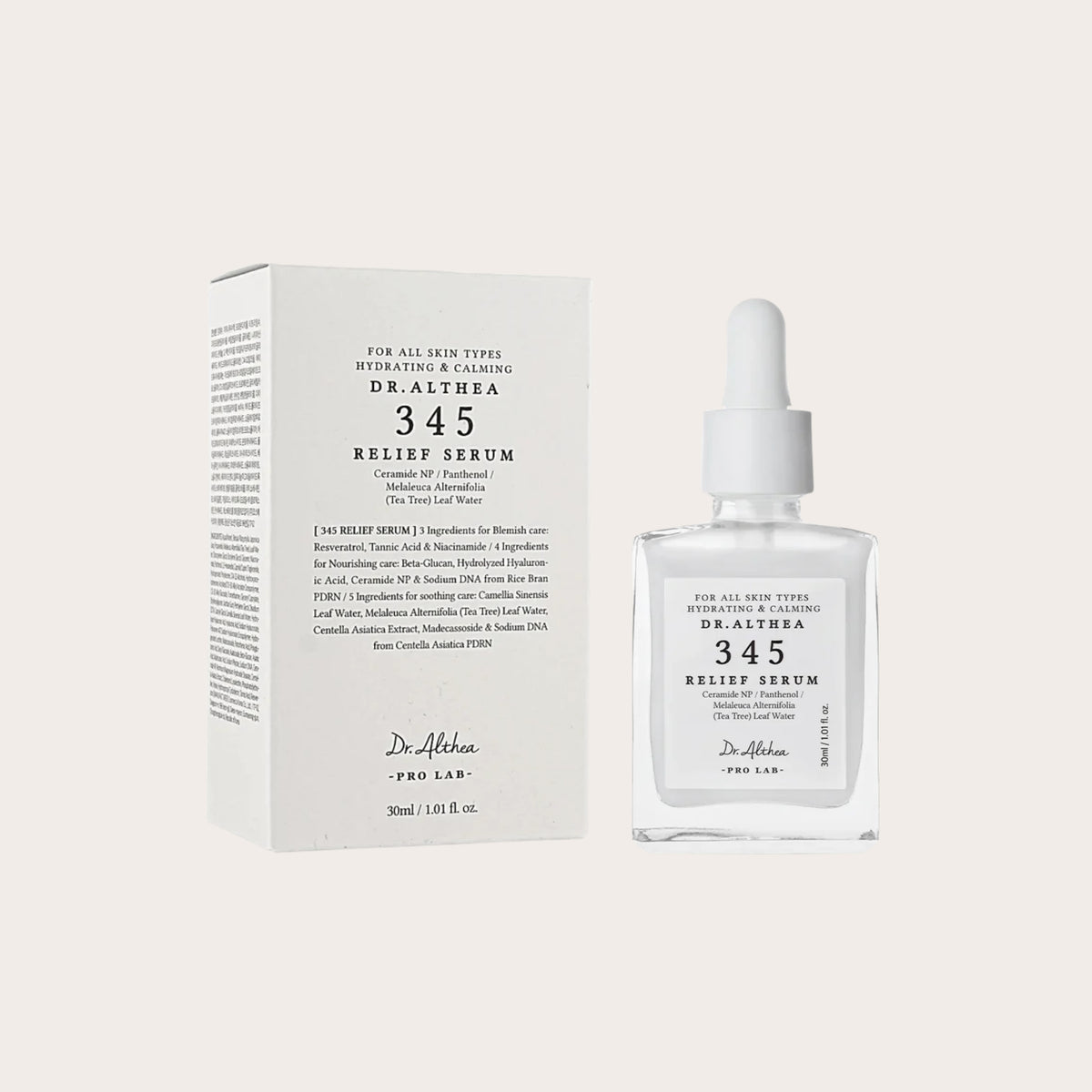 DR.ALTHEA 345 Relief Serum – raminantis ir drėkinantis veido serumas