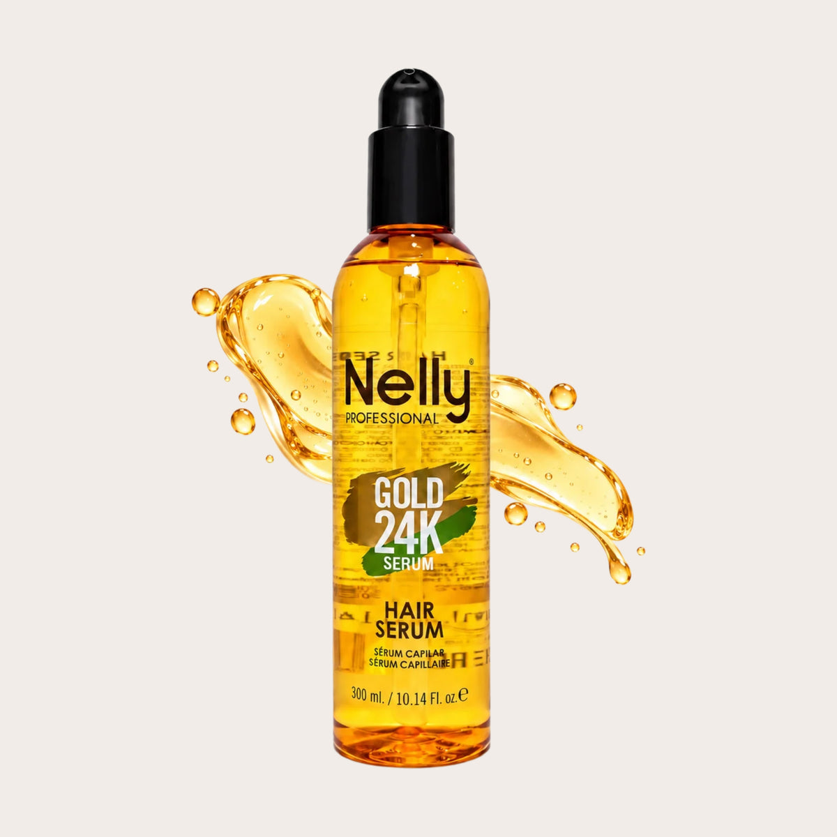 NELLY PROFESSIONAL Hair Serum 24 Gold – plaukų serumas