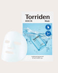 TORRIDEN DIVE-IN Low Molecule Hyaluronic Acid Mask – drėkinamoji lakštinė veido kaukė