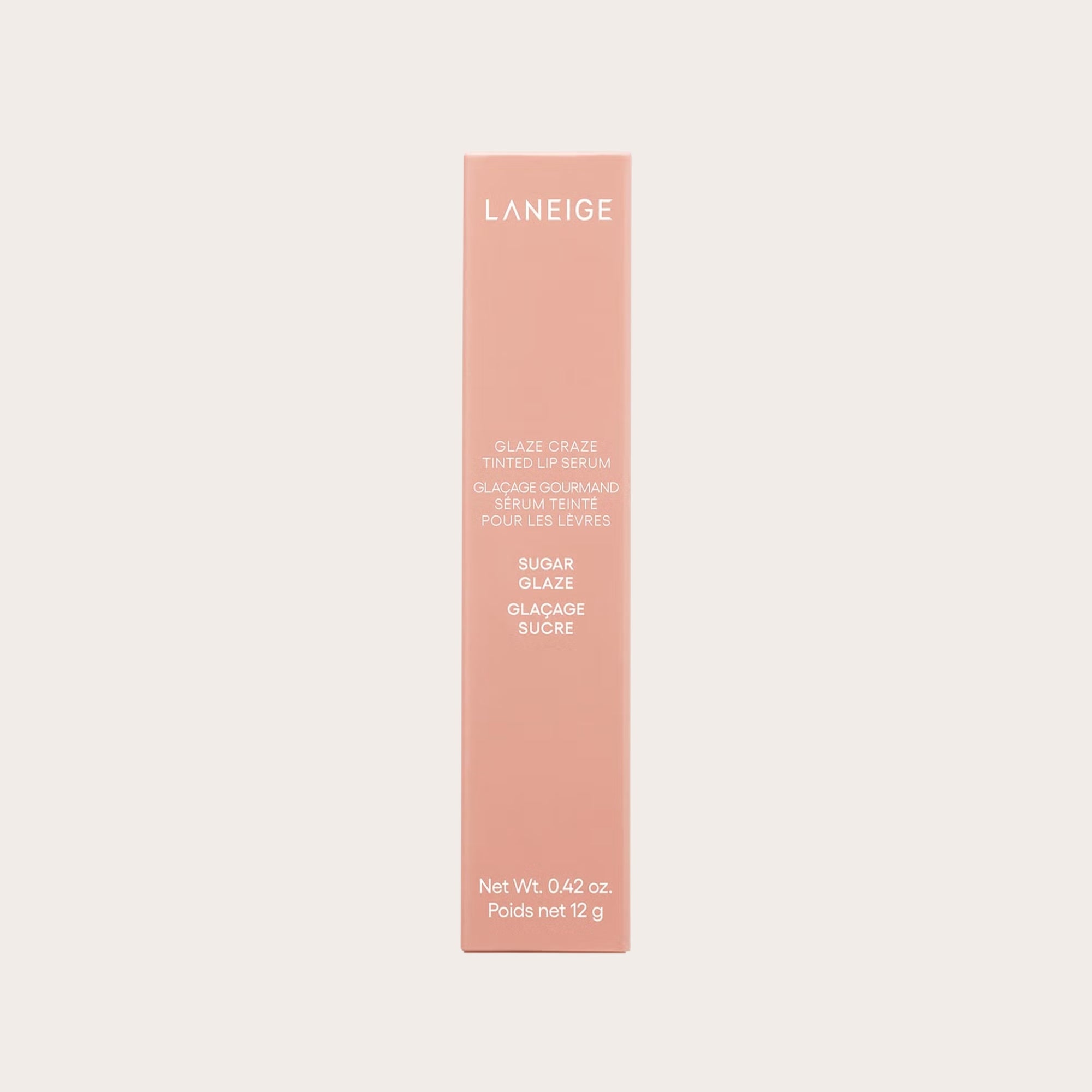 LANEIGE Glaze Craze Tinted Lip Serum Sugar Glaze – blizgus lūpų serumas su atspalviu