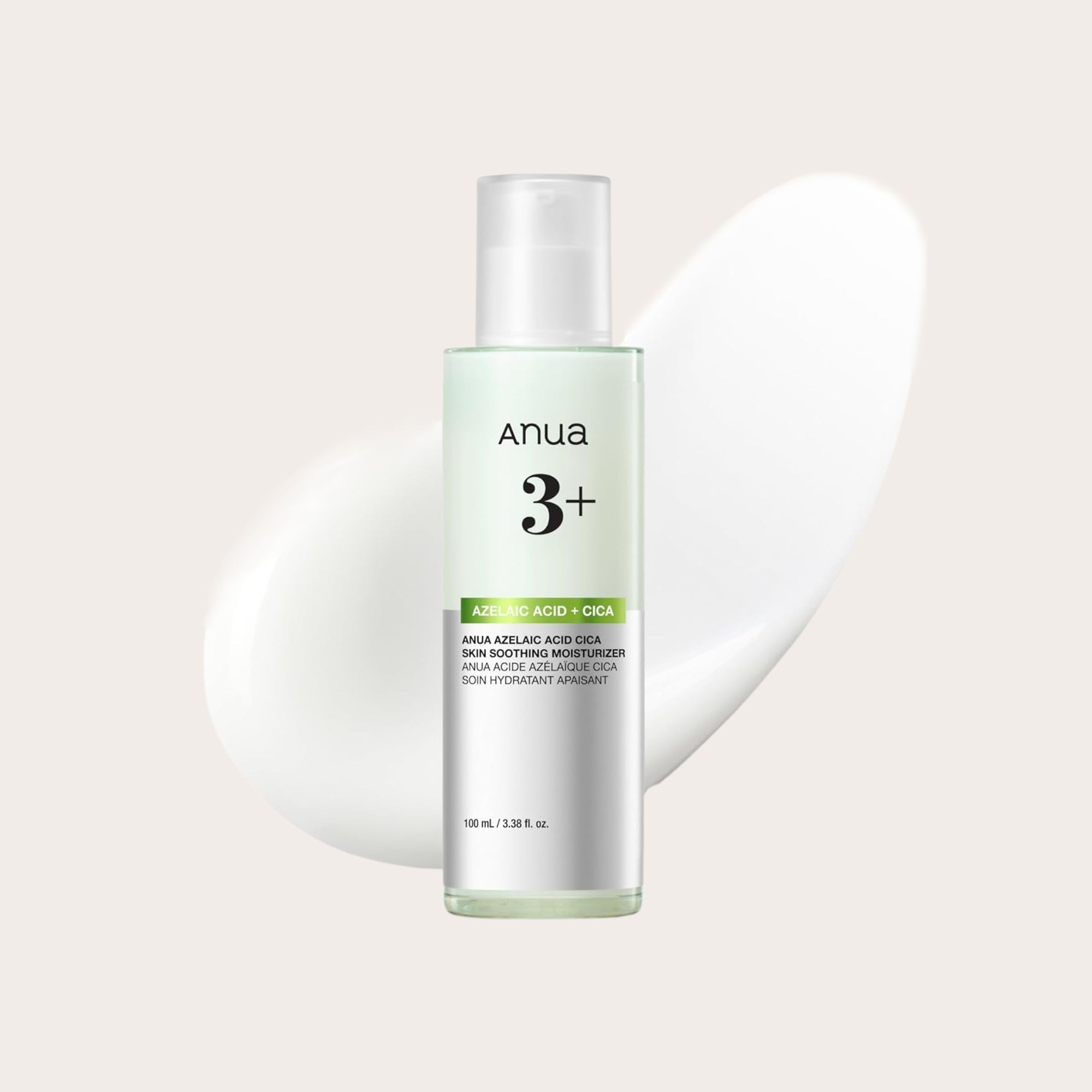 ANUA Azelaic Acid Cica Skin Soothing Moisturizer – raminamasis veido kremas