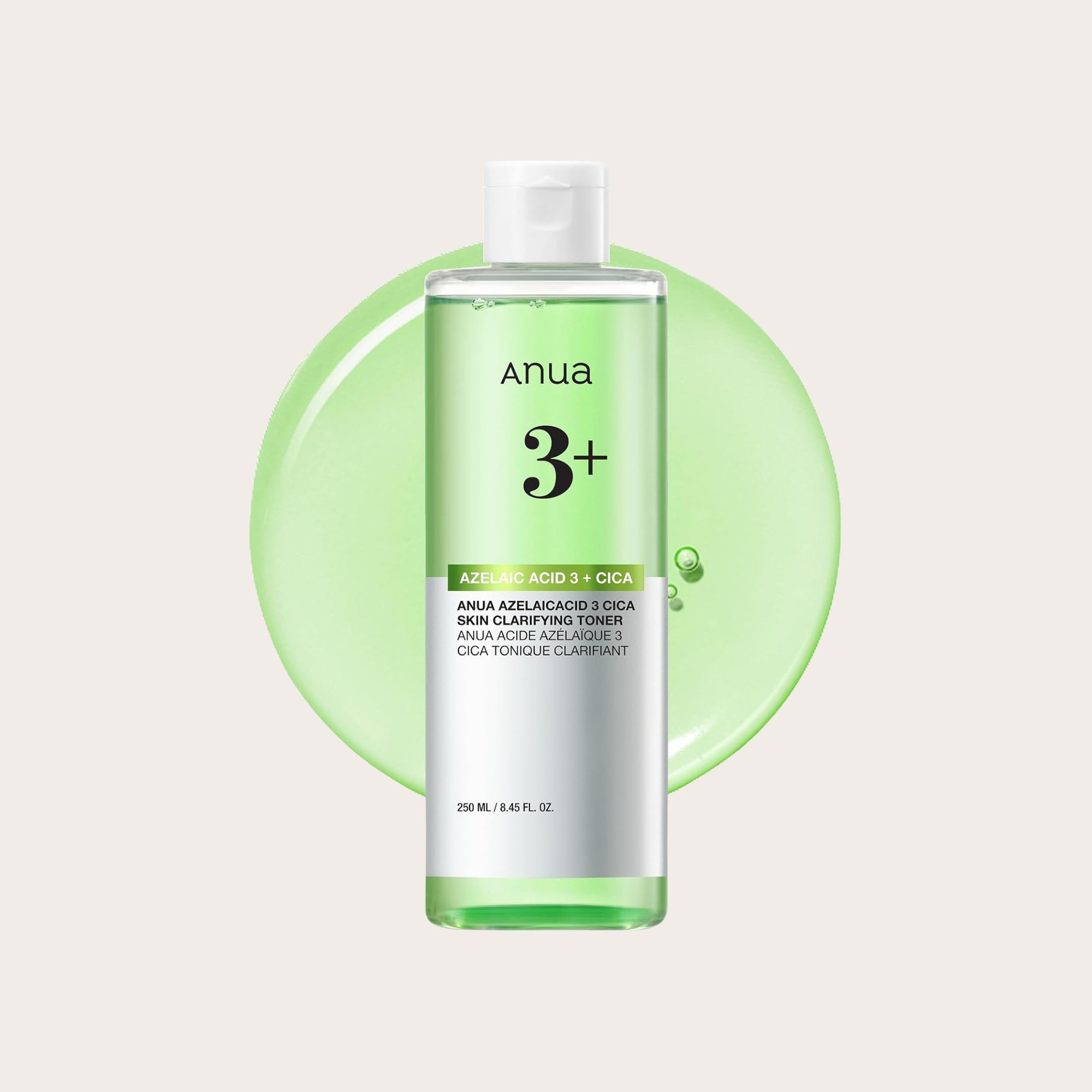 ANUA Azelaic 3 Cica Skin Clarifying Toner – švelnus valomasis tonikas