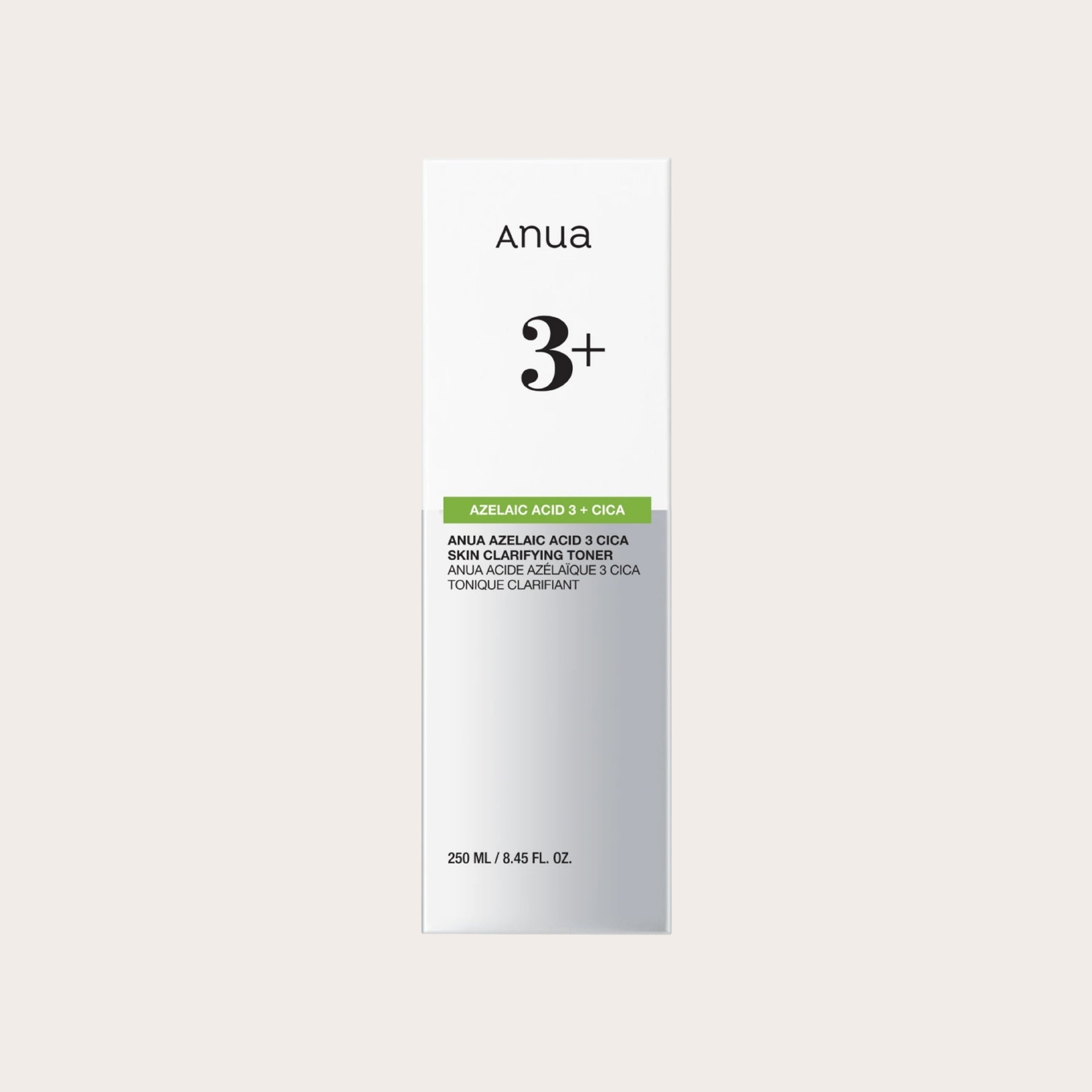 ANUA Azelaic 3 Cica Skin Clarifying Toner – švelnus valomasis tonikas