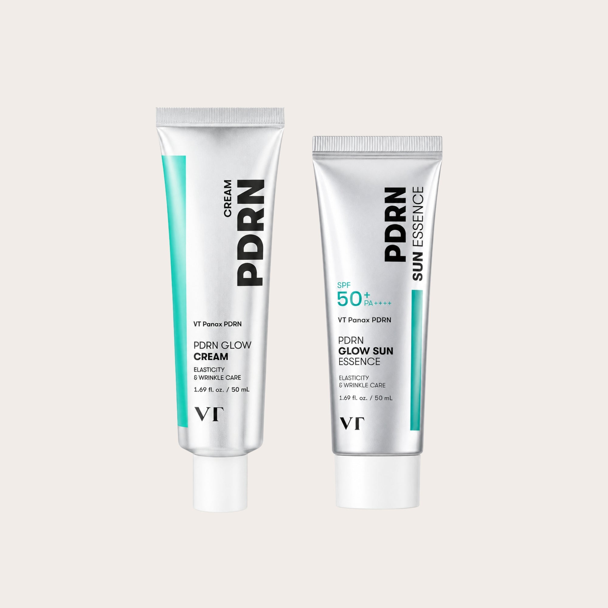 VT COSMETICS PDRN Glow Radiance Set – drėkinantis ir skaistinantis veido priežiūros rinkinys su PDRN