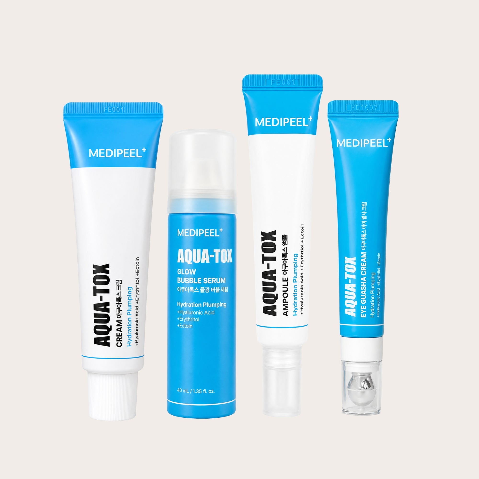 MEDIPEEL Aqua-Tox Set – intensyviai drėkinantis veido priežiūros rinkinys