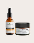 Super Glow Duo – skaistinantis veido priežiūros rinkinys su vitaminu C