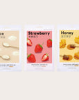MISSHA Airy Fit Sheet Mask Set - lakštinių veido kaukių rinkinys (3 vnt.)