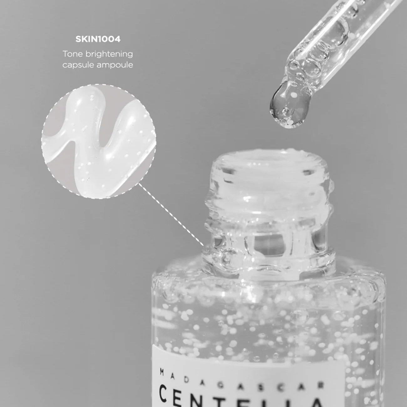 Madagascar Centella Tone Brightening Capsule Ampoule – tamsias dėmes koreguojanti veido ampulė
