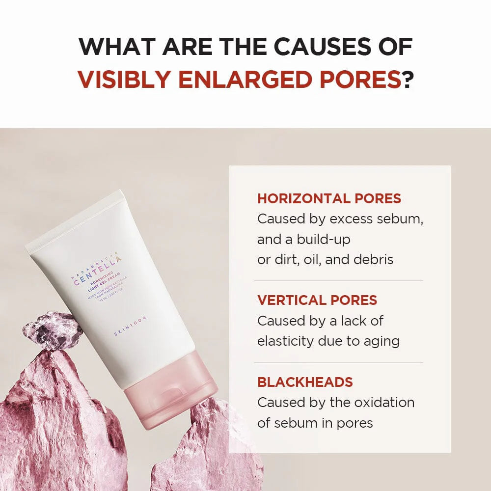 Madagascar Centella Poremizing Light Gel Cream – gaivinantis lengvas drėkinantis veido kremas