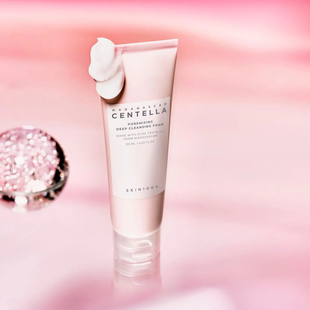 Madagascar Centella Poremizing Deep Cleansing Foam – giliai poras valantis veido prausiklis