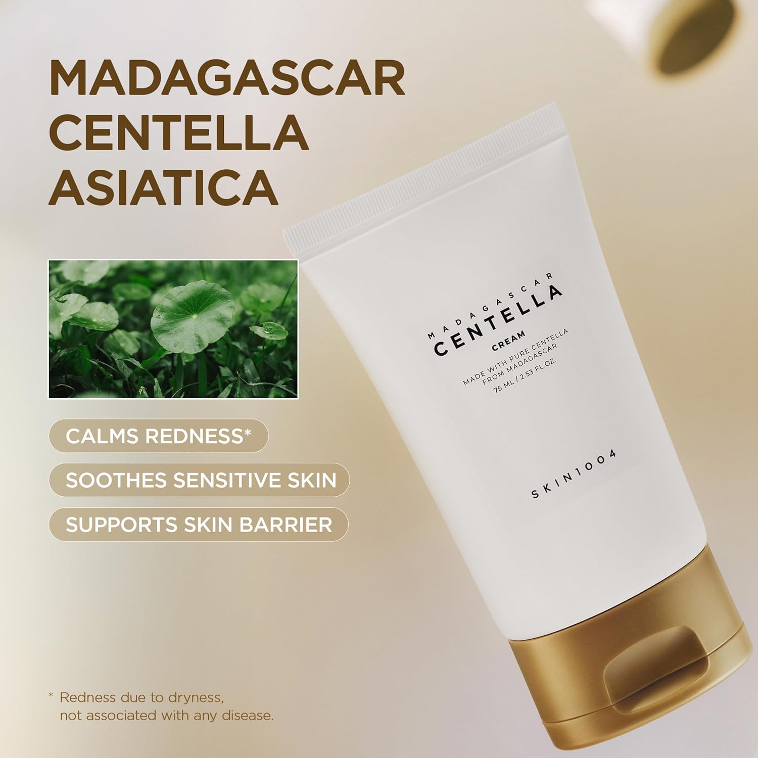 Madagascar Centella Cream - lengvas drėkinantis veido kremas
