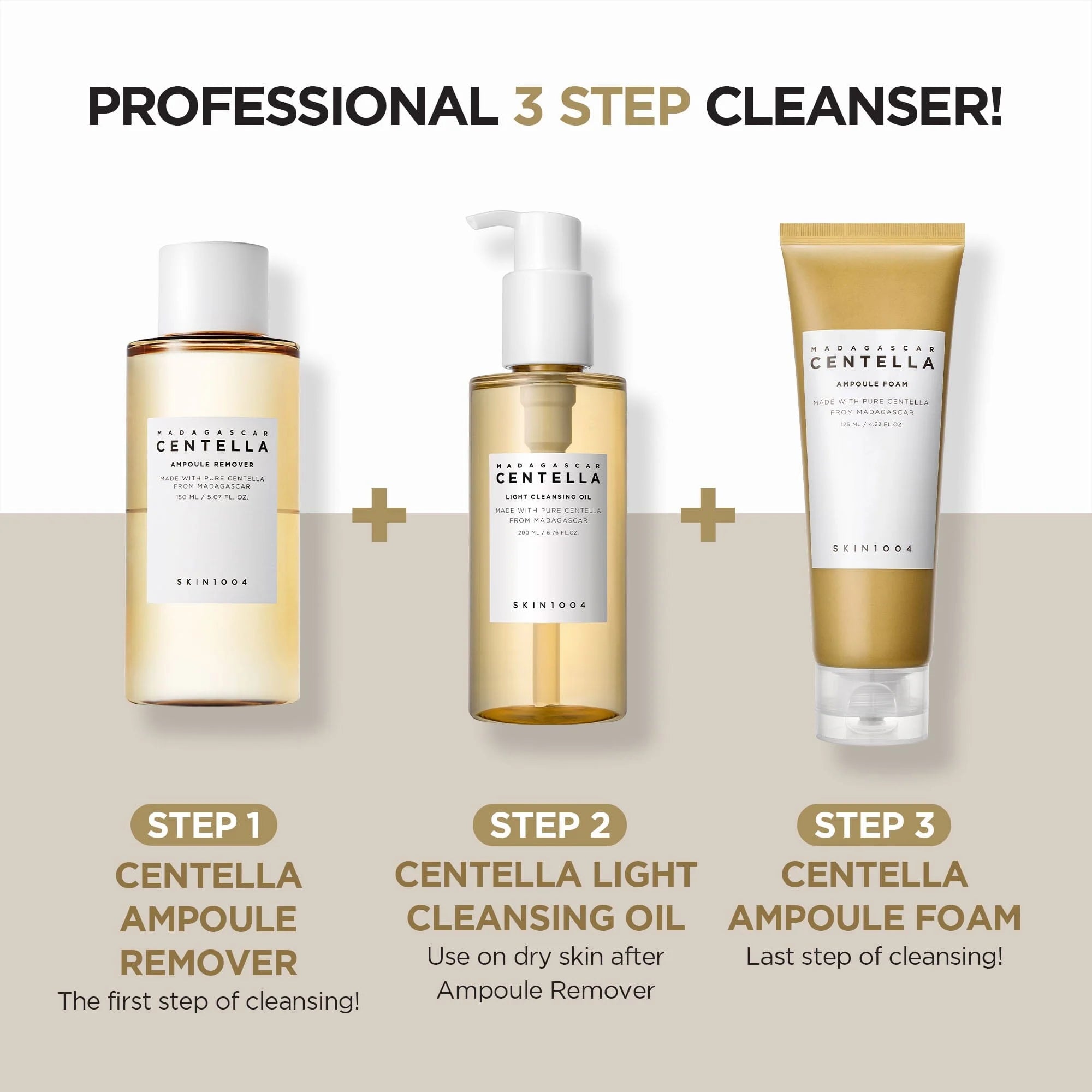 Madagascar Centella Ampoule Foam – švelnus kasdienis veido prausiklis