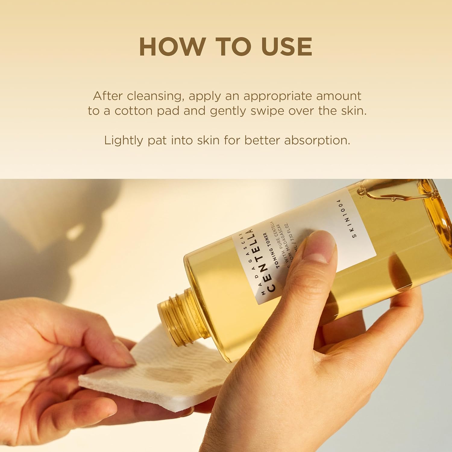 Madagascar Centella Toning Toner – švelnus kasdienis veido tonikas su PHA rūgštimi