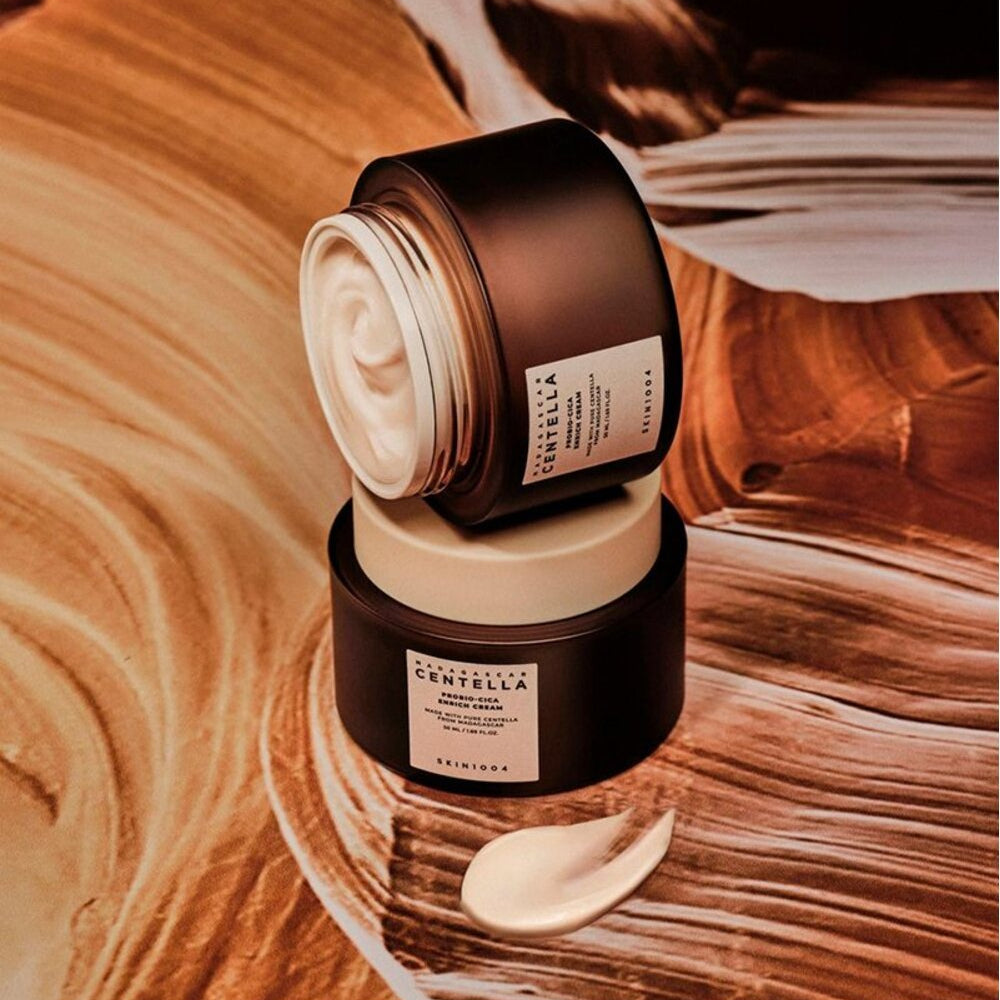 Madagascar Centella Probio-Cica Enrich Cream – odos barjerą atkuriantis veido kremas