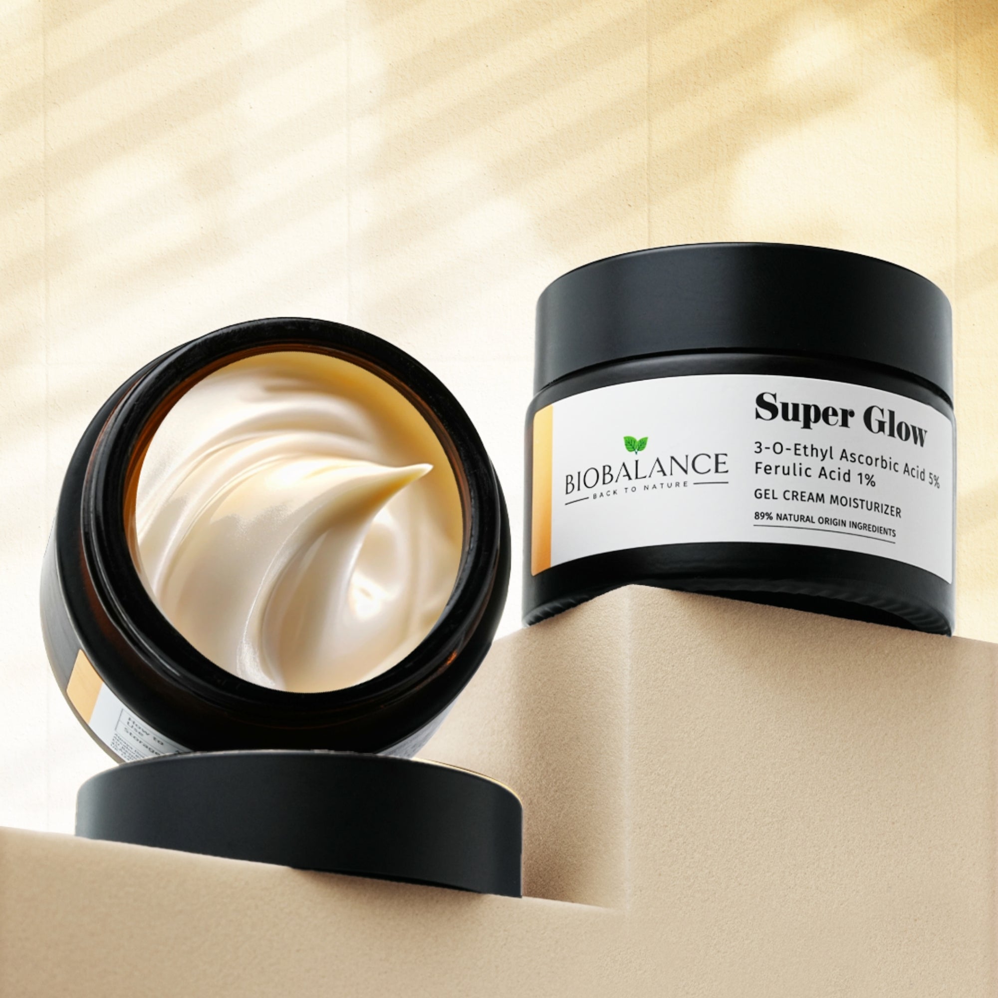 Super Glow Duo – skaistinantis veido priežiūros rinkinys su vitaminu C