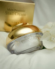 Premium Snail Cream - drėkinamasis kremas su sraigių mucinu ir probiotikais
