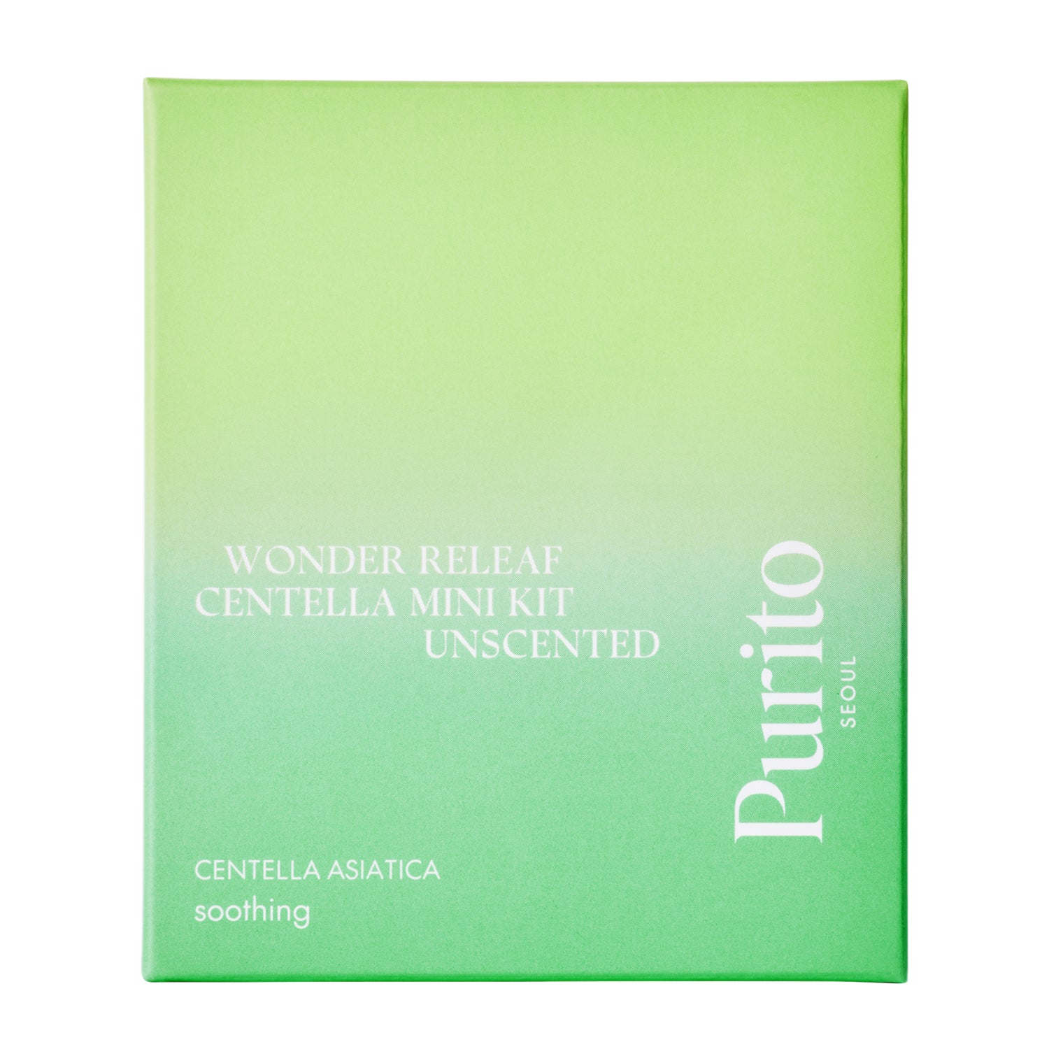 Wonder Releaf Centella Mini Kit Unscented - kelioninio dydžio priemonių rinkinys
