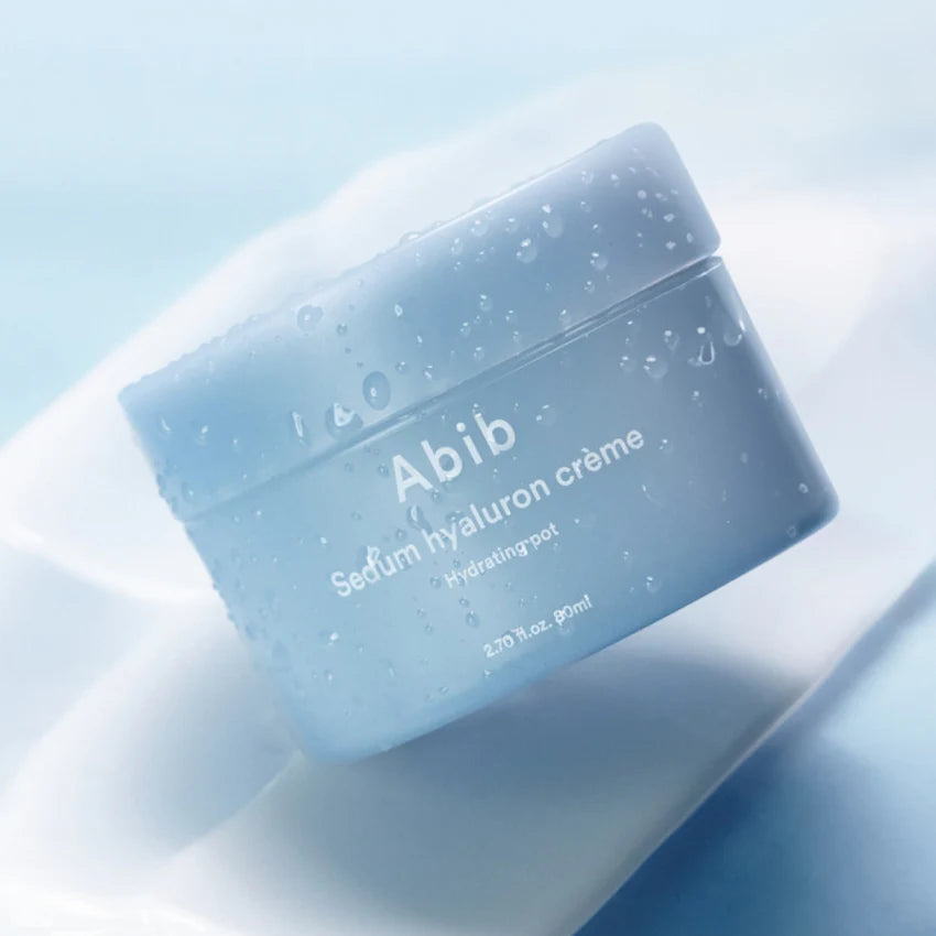ABIB Sedum Hyaluron Creme Hydrating Pot - raminamasis ir drėkinamasis veido kremas