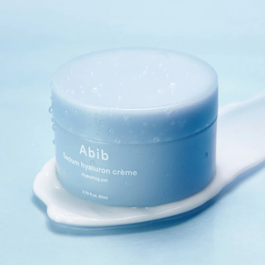 ABIB Sedum Hyaluron Creme Hydrating Pot - raminamasis ir drėkinamasis veido kremas
