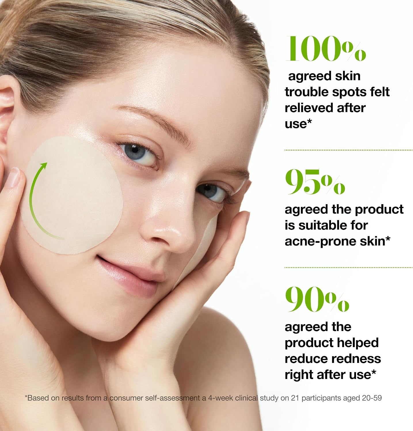 ANUA Azelaic Acid 10 Hyaluron Redness Soothing Pad – raminantys ir raudonį mažinantys veido padeliai
