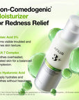 ANUA Azelaic Acid Cica Skin Soothing Moisturizer – raminamasis veido kremas