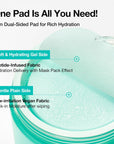 ANUA PDRN 100 Hyaluronic Acid Glow Pad – drėkinamieji ir švytėjimo suteikiantys veido padeliai