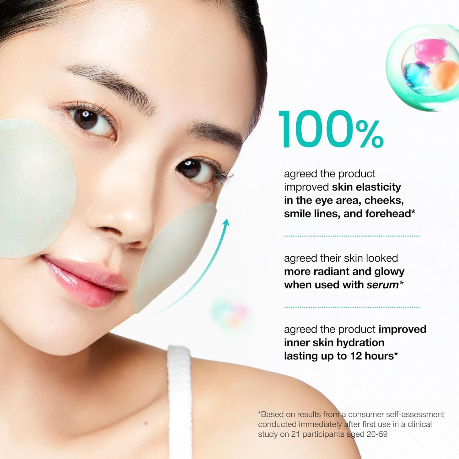 ANUA PDRN 100 Hyaluronic Acid Glow Pad – drėkinamieji ir švytėjimo suteikiantys veido padeliai