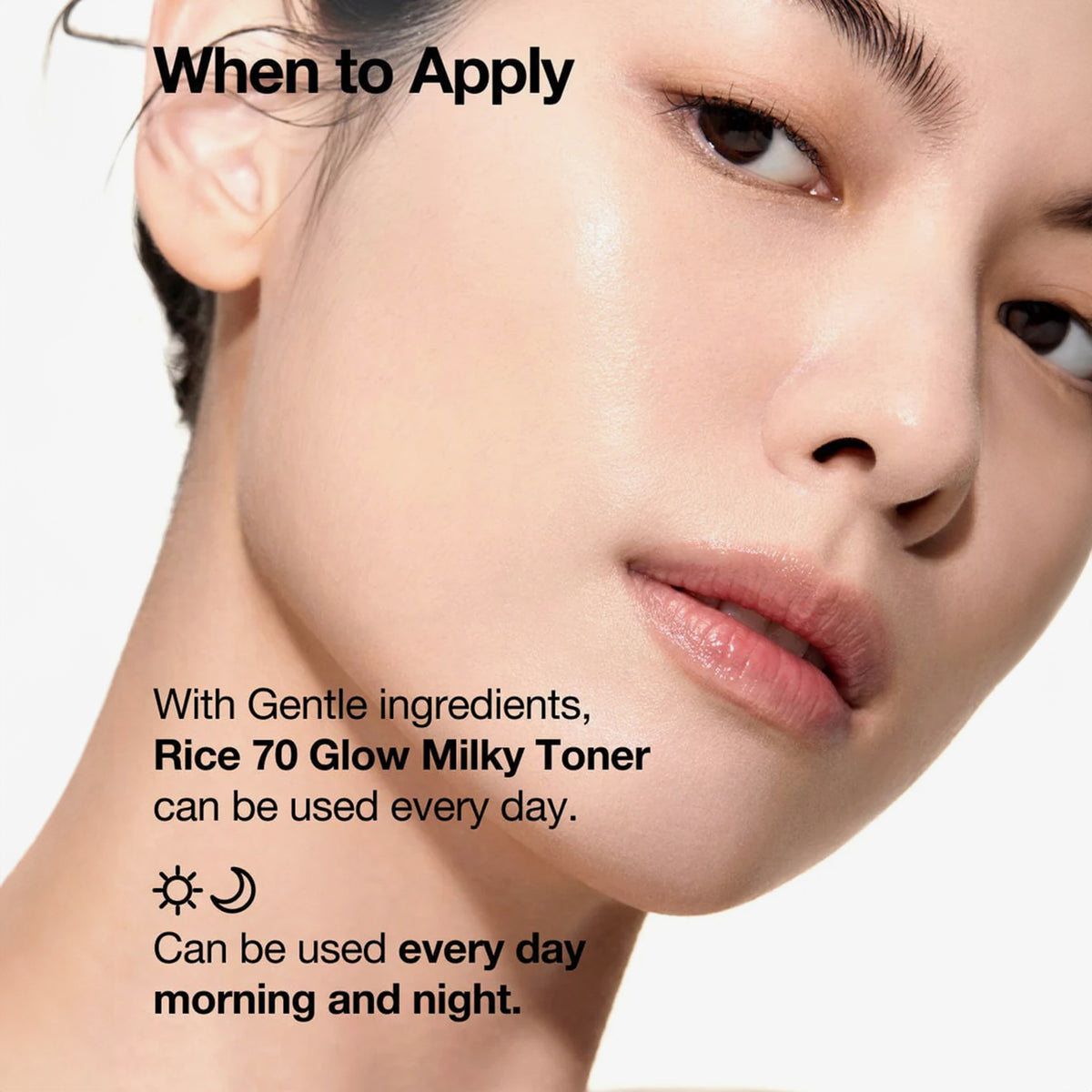 Rice 70 Glow Milky Toner Mini - veido tonikas su ryžių vandeniu