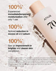 Rice 70 Glow Milky Toner Mini - veido tonikas su ryžių vandeniu