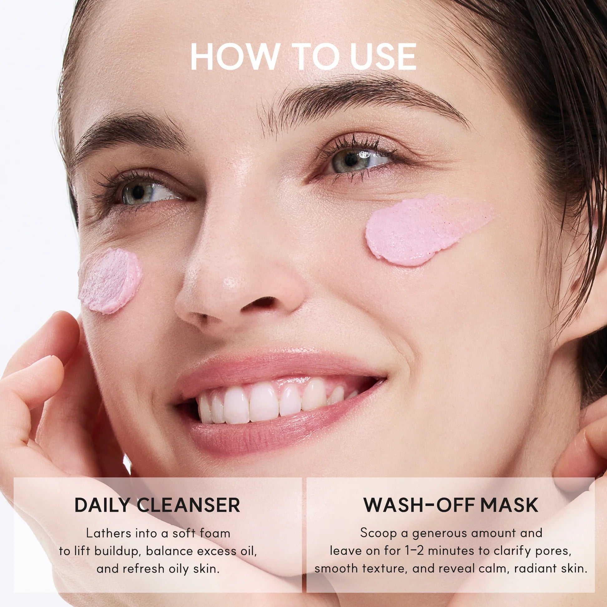 ARENCIA Rosehip Rice Mochi Cleanser - skaistumo suteikiantis veido prausiklis su erškėtuogėmis