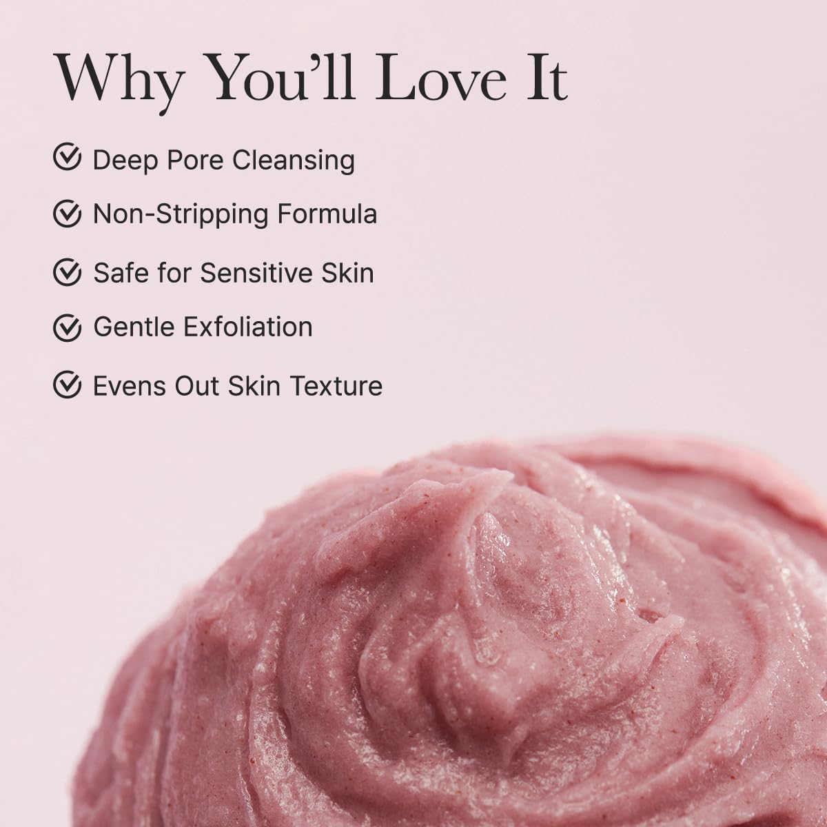 ARENCIA Rosehip Rice Mochi Cleanser - skaistumo suteikiantis veido prausiklis su erškėtuogėmis